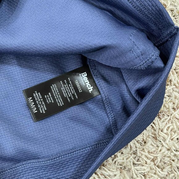 Bench Men’s Moisture Wicking Performance Full Zip Jacket Blue, Size Medium (New) - Picture 11 of 11